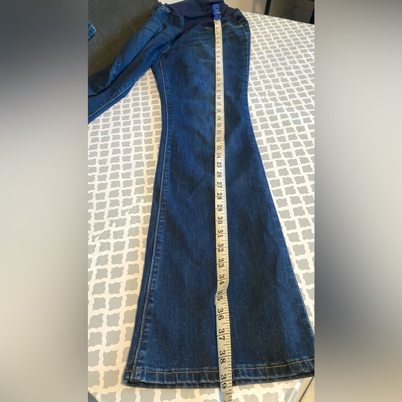 maternity jeans bell bottoms ML new no tag 🏷 - Picture 10 of 10